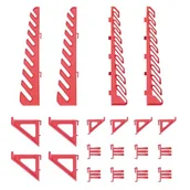 Skrzynki i torby narzędziowe - Zestaw akcesoriów Binner Hooks KBH20 - do tablicy narzędziowej Binner Board - 20 sztuk - Kistenberg - miniaturka - grafika 1