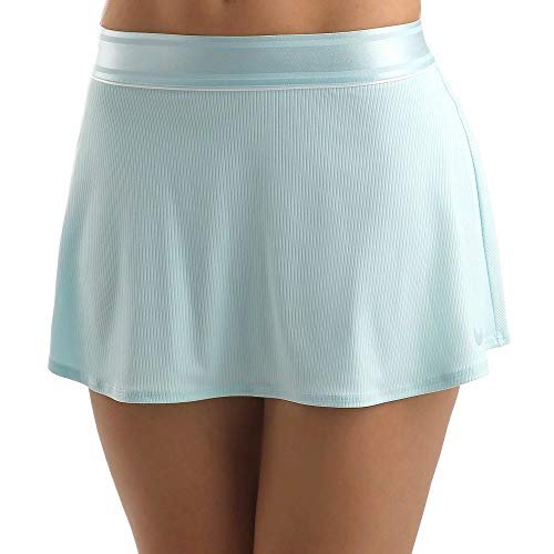Nike Damska spódnica W Nkct Dry Spódnica NS - Topaz Mist/White/Topaz Mgiełka, średnia