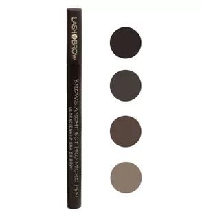 Lash Brow Ultracienki pisak do brwi/4 Czarny (Black) - Akcesoria i kosmetyki do stylizacji brwi - miniaturka - grafika 4