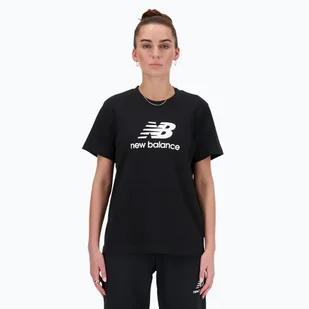 Koszulka damska New Balance Essentials Jersey black - Koszulki i topy damskie - miniaturka - grafika 1