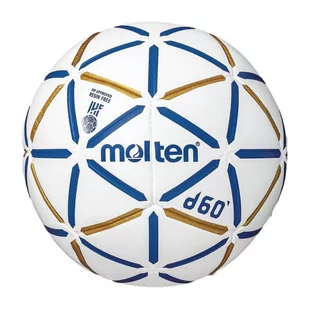 H3D4000-BW d60 Piłka ręczna Molten / bez klejowa IHF - Piłka ręczna - miniaturka - grafika 1