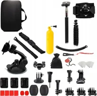 Akcesoria do kamer sportowych - ZESTAW AKCESORII GO PRO UCHWYTY I MOCOWANIA - miniaturka - grafika 1