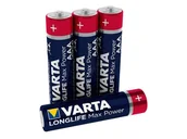 Baterie i akcesoria - VARTA Longlife Max Power AAA (4 szt.) 4703101404 - miniaturka - grafika 1
