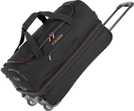Torby podróżne - Torba podróżna na kółkach Travelite Basics S 64L Czarna Nowa Wersja - miniaturka - grafika 1