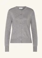 Swetry damskie - Darling Harbour Kardigan grau - miniaturka - grafika 1