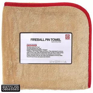 Ręcznik Do Osuszania Fireball Towel 560G 72X95Cm - Akcesoria do mycia samochodu - miniaturka - grafika 1