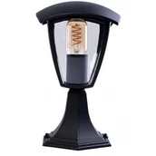 Lampy ogrodowe - Niska lampa ogrodowa czarna - 5X N002 D3-M89 - miniaturka - grafika 1