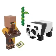 Figurki dla dzieci - Minecraft Figurki podstawowe 2-pak + akcesor HTL89 - miniaturka - grafika 1