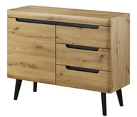 Inne meble do salonu - Komoda Nordi Nksz107 Dąb Artisan - miniaturka - grafika 1