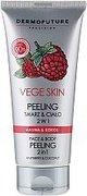 Peelingi do ciała - DERMOFUTURE Vege Skin Face & Body Peeling 2in1 Raspberry & Coconut 200ml - miniaturka - grafika 1