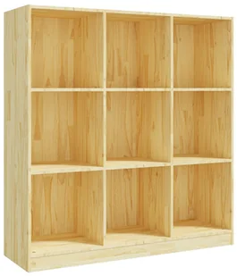 Sosnowy Regał Kwadrat W Stylu Skandynawskim K0-W29 - Regały Sosnowy Regał Kwadrat W Stylu Skandynawskim K0-W29 - Regały - miniaturka - grafika 1