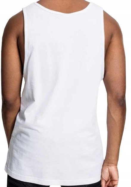 Urban Classics Męska Podkoszulka Biała bez Rękawów L Jsg