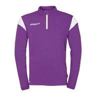 Koszulki i topy damskie - uhlsport Squad 27 1/4 Zip Top Piłka Nożna Koszulka z długim rękawem i Jersey Sportowy Bez Kapturem Unisex - miniaturka - grafika 1