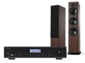 Zestawy stereo - Rotel A14 MkII (czarny) + Tesi 6 (mokka) - miniaturka - grafika 1