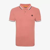Koszulki męskie - TIMBERLAND POLO SS TIPPED PIQUE POLO - Timberland - miniaturka - grafika 1