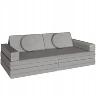 Łóżeczka i kojce - Sofa do zabawy Lilly, 8-częściowa, z funkcją spania - miniaturka - grafika 1