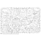 Baśnie, bajki, legendy - Książeczka harmonijkowa do kolorowania display naładowy 8 sztuk - miniaturka - grafika 1