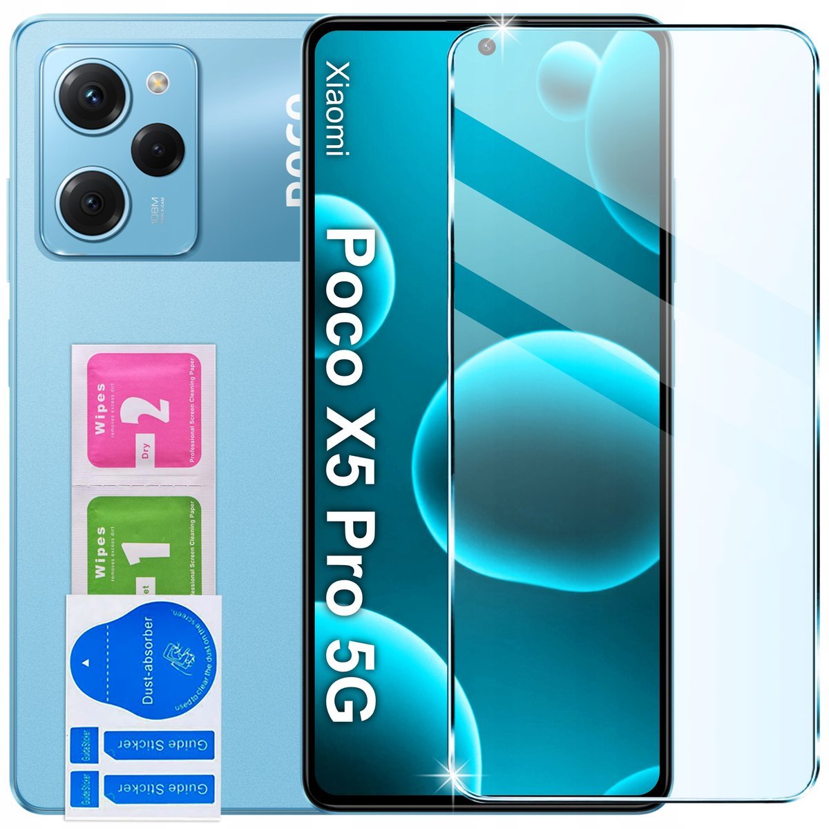 Szkło Hartowane 9H Szybka SZKIEŁKO OCHRONNE do Xiaomi POCO X5 Pro 5G