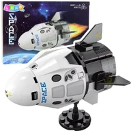 Klocki - Klocki konstrukcyjne Statek kosmiczny 88el - miniaturka - grafika 1