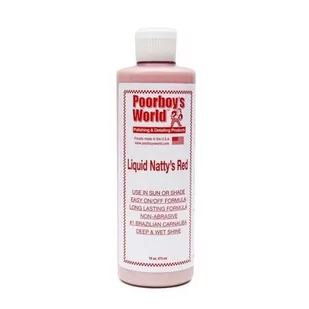 Poorboy’s Natty’s Liquid Red wosk w płynie 473ml - Kosmetyki samochodowe - miniaturka - grafika 1