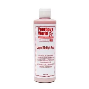 Poorboy’s Natty’s Liquid Red wosk w płynie 473ml - Kosmetyki samochodowe Poorboy’s Natty’s Liquid Red wosk w płynie 473ml - Kosmetyki samochodowe - miniaturka - grafika 1