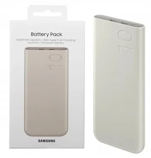Samsung EB-P3400 10 000mAh beżowy FAST CHARGING - Powerbanki - miniaturka - grafika 1