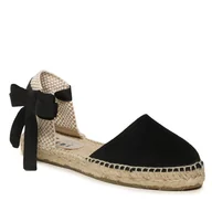 Espadryle damskie - Espadryle Manebi Valencia Espadrilles K 1.0 P0 Czarny - miniaturka - grafika 1