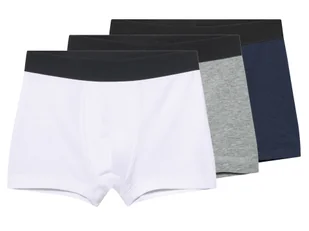lupilu® Bokserki dziecięce z biobawełną, 3 pary (Granatowy/szary/biały, 98/104) - Majtki dla dzieci lupilu® Bokserki dziecięce z biobawełną, 3 pary (Granatowy/szary/biały, 98/104) - Majtki dla dzieci - miniaturka - grafika 1