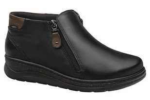 Botki AXEL Comfort 1782 Czarne H na 2-zamki Kosela Medic 9782 - Botki damskie - miniaturka - grafika 1