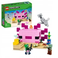 Klocki - Lego Minecraft 21247 Lego Minecraft 21247 Dom aksolotla - miniaturka - grafika 1