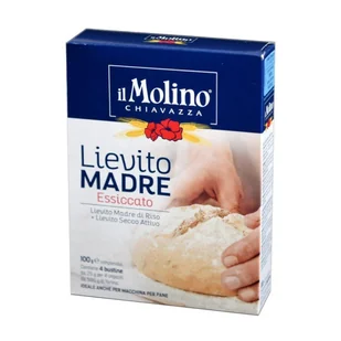 Suchy zakwas na chleb Lievito Madre Essiccato (4x25g) 100g - il Molino Chiavazza - Mąka - miniaturka - grafika 1