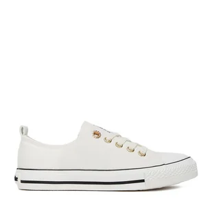 Trampki DeeZee CEO-CSS20377-71 Biały - Buty dla dziewczynek - miniaturka - grafika 1