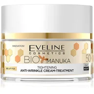 Kremy do twarzy - Eveline BIO MANUKA Krem 50+ dz/noc 50ml 088734 - miniaturka - grafika 1