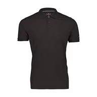 Koszulki męskie - CMP Męska koszulka polo Piquet z technologią Dry Function Techie, Nero-Cemento, 58 - miniaturka - grafika 1