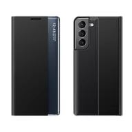 Etui i futerały do telefonów - New Sleep Case etui Samsung Galaxy A54 5G pokrowiec z klapką podstawka czarne - miniaturka - grafika 1