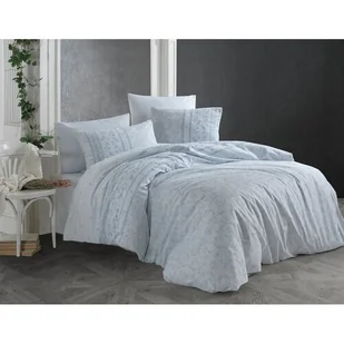 BedTex Pościel bawełniana Ivy niebieski, 220 x 200 cm, 2x 70 x 90 cm - Pościel - miniaturka - grafika 1