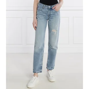 Tommy Hilfiger Jeansy CLASSIC STRAIGHT RW ASH WRN | Straight fit - Spodnie damskie - miniaturka - grafika 1