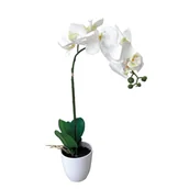 Sztuczne kwiaty - Storczyk w doniczce 56 cm mix kolorów - miniaturka - grafika 1