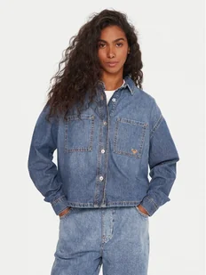 Roxy Koszula jeansowa Another Reflect ERJWT03704 Niebieski Regular Fit - Koszule damskie - miniaturka - grafika 1