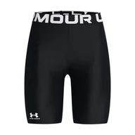 Spodenki damskie - Damskie Spodenki UNDER ARMOUR UA HG AUTHENTICS 8IN SHORT 1383627-001 – Czarny - miniaturka - grafika 1