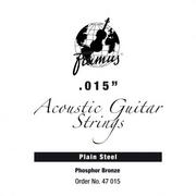 Struny gitarowe  - Framus Phosphor Bronze Single String 015 plain steel struna pojedyncza - miniaturka - grafika 1