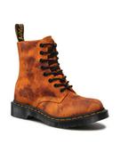 Glany damskie - Dr. Martens Glany 1460 Pascal 27962806 Pomarańczowy - miniaturka - grafika 1