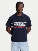 Koszulki męskie - Pepe Jeans Polo Red Bull Racing Moto Panel RM540017 Granatowy Regular Fit - miniaturka - grafika 1