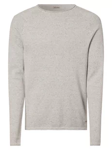 Jack & Jones - Sweter męski  JJEhill, szary - Swetry męskie - miniaturka - grafika 1