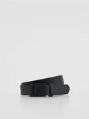 Paski - Reserved - Pasek z klamrą - czarny - miniaturka - grafika 1