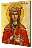 Ikony i obrazy sakralne - Ikona święta Stefania - miniaturka - grafika 1