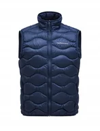 Kurtki i kamizelki sportowe damskie - Kamizelka puchowa Peak Performance Helium Down Vest - blue shadow/shadow rozmiar: m - miniaturka - grafika 1