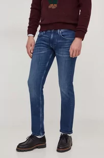 Pepe Jeans jeansy męskie kolor granatowy - Spodnie męskie - miniaturka - grafika 1