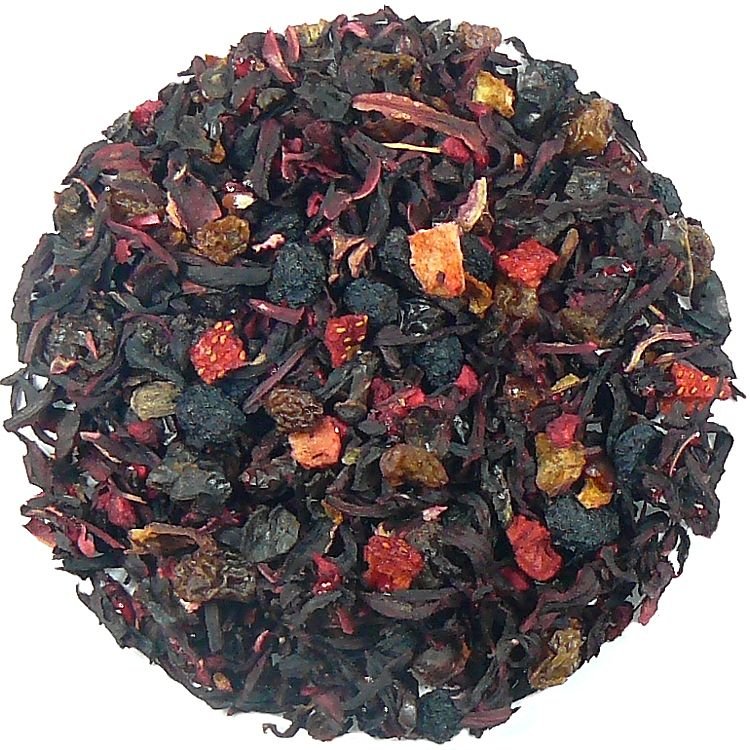 Herbata Owocowa Malinowo Poziomkowa Hibiskus 1kg