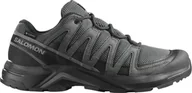 Buty trekkingowe męskie - Męskie buty turystyczne Salomon X-Adventure Recon Gore Tex Rozmiar butów (UE): 44 2/3 / Kolor: szary - miniaturka - grafika 1